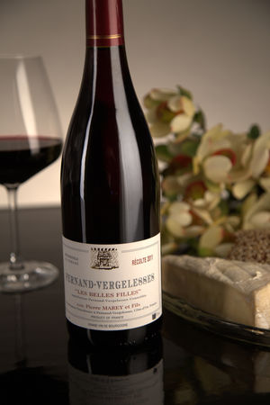 French Red Burgundy Wine, Domaine Pierre Marey et Fils 2011 Pernand-Vergelesses Les Belles Filles