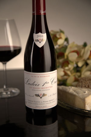 French Red Burgundy Wine, Domaine Gaston & Pierre Ravaut 2010 Ladoix Premier Cru Les Basses Mourottes