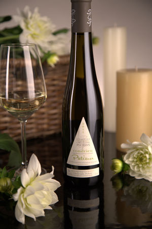 French White Rhone Wine, Domaine Christophe Pichon 2011 Condrieu Patience