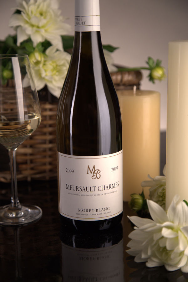French White Burgundy Wine, Maison Morey-Blanc 2009 Meursault Premier Cru Charmes