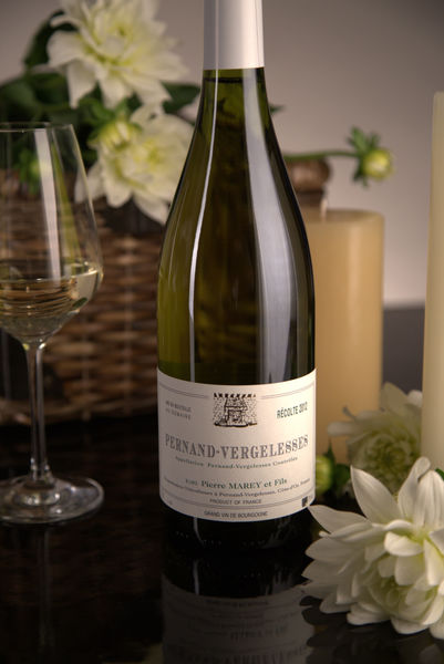 French White Burgundy Wine, Domaine Pierre Marey et Fils 2012 Pernand-Vergelesses