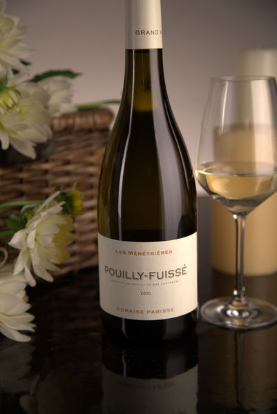 French White Burgundy Wine, Domaine Thibert Père et Fils 2010 Pouilly-Fuissé Les Ménétrières