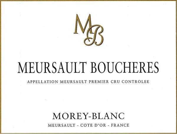 French White Burgundy Wine, Maison Morey-Blanc 2005 Meursault Premier Cru Boucheres