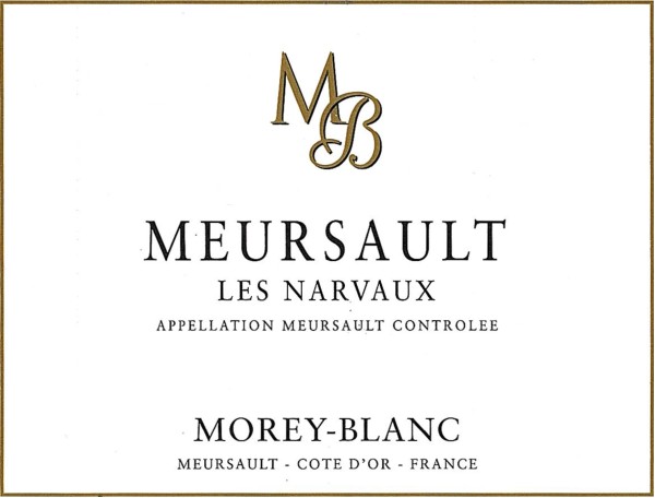 French White Burgundy Wine, Maison Morey-Blanc 2009 Meursault Les Narvaux