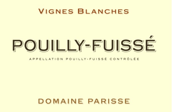 French White Burgundy Wine, Domaine Thibert Père et Fils 2010 Pouilly-Fuissé Vignes Blanches