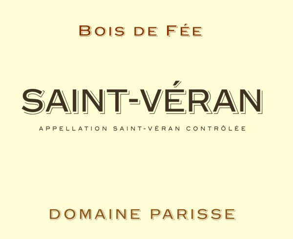 French White Burgundy Wine, Domaine Thibert Père et Fils 2010 Saint-Véran Bois de Fée