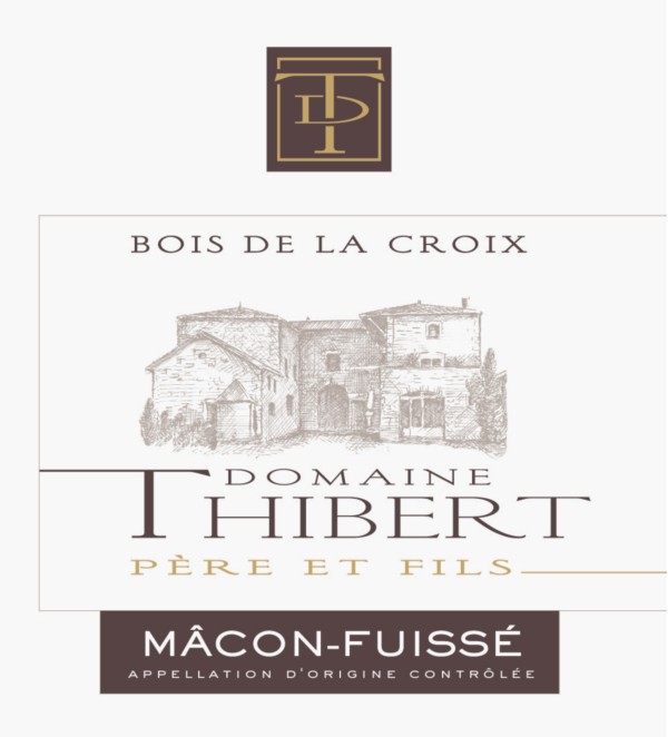 French White Burgundy Wine, Domaine Thibert Père et Fils 2012 Macon-Fuissé Bois de la Croix