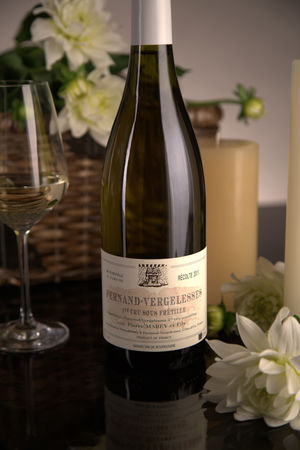 French White Burgundy Wine, Domaine Pierre Marey et Fils 2011 Pernand-Vergelesses Premier Cru Sous Frétille