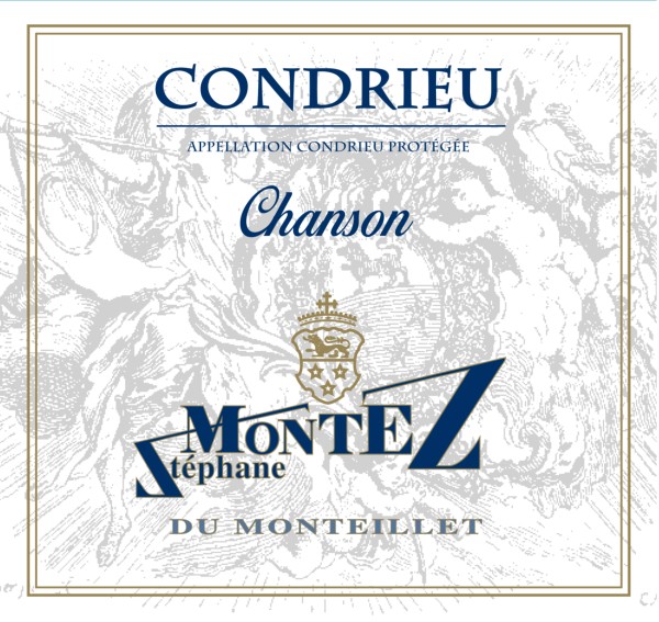French White Rhone Wine, Domaine du Monteillet 2010 Condrieu Chanson