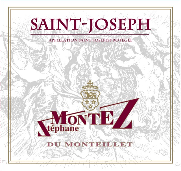 French Red Rhone Wine, Domaine du Monteillet 2011 Saint-Joseph
